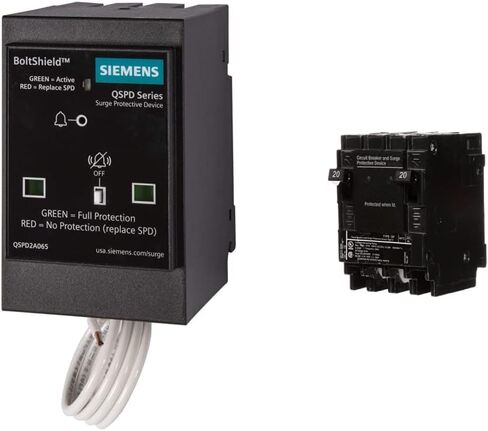 Siemens 65kA 120/240V Surge Protector and 35A BoltShield Indoor Surge Protective Device Bundle in Saudi Arabia