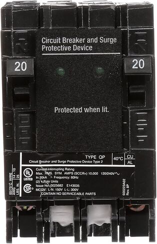 Siemens 65kA 120/240V Surge Protector and 35A BoltShield Indoor Surge Protective Device Bundle in Saudi Arabia