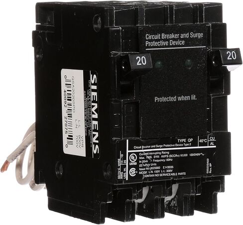 Siemens 65kA 120/240V Surge Protector and 35A BoltShield Indoor Surge Protective Device Bundle in Saudi Arabia
