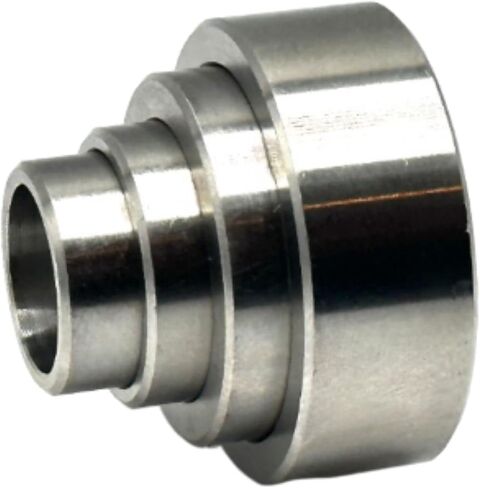 3/4" Thick Reducing Bushing Adapter | Premium Stainless Steel Reducer Bushing for Bench Grinding Wheels with 1-1/4" or 1" Arbor Hole Reduce to 3/4", 5/8" or 1/2" Shaft (For 3/4" Wide Wheels) in Saudi Arabia