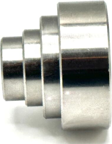 3/4" Thick Reducing Bushing Adapter | Premium Stainless Steel Reducer Bushing for Bench Grinding Wheels with 1-1/4" or 1" Arbor Hole Reduce to 3/4", 5/8" or 1/2" Shaft (For 3/4" Wide Wheels) in Saudi Arabia