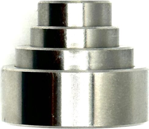3/4" Thick Reducing Bushing Adapter | Premium Stainless Steel Reducer Bushing for Bench Grinding Wheels with 1-1/4" or 1" Arbor Hole Reduce to 3/4", 5/8" or 1/2" Shaft (For 3/4" Wide Wheels) in Saudi Arabia