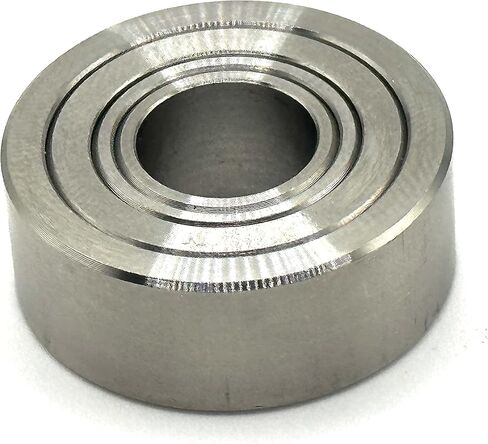 3/4" Thick Reducing Bushing Adapter | Premium Stainless Steel Reducer Bushing for Bench Grinding Wheels with 1-1/4" or 1" Arbor Hole Reduce to 3/4", 5/8" or 1/2" Shaft (For 3/4" Wide Wheels) in Saudi Arabia