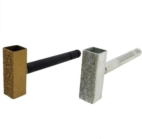 SINYUM Grinding Wheel Dresser, 2 Pieces Abrading Tools with Flat Diamond Coated Surface for Truing Grinding & Deburring Wheels in Kuwait