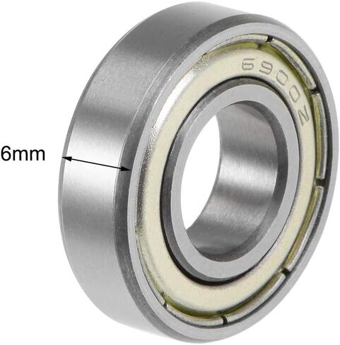 uxcell 693ZZ Deep Groove Ball Bearings Z2 3mm X 8mm X 4mm Double Shielded Carbon Steel 20pcs in Saudi Arabia