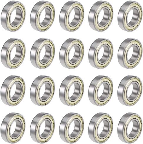 uxcell 693ZZ Deep Groove Ball Bearings Z2 3mm X 8mm X 4mm Double Shielded Carbon Steel 20pcs in Saudi Arabia