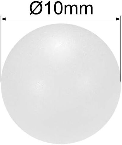 uxcell 3mm PP Solid Plastic Balls, Precision Bearing Ball 100pcs in Saudi Arabia