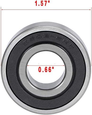 5203-2RS Double Row Angular Contact Ball Bearing 17x40x17.5mm Sealed Chrome Steel Bearings 3Pcs in Saudi Arabia