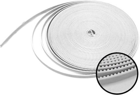 10 Meters Gt2 Timing Belt Width 6mm Timing Belt 3D Printer Belt White with Steel Core in Kuwait
