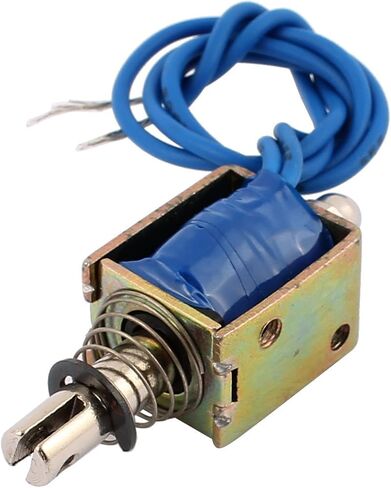 uxcell JF-0520B DC 12V 0.3A 4N Pull Push Type Open Frame Solenoid Electromagnet in Saudi Arabia