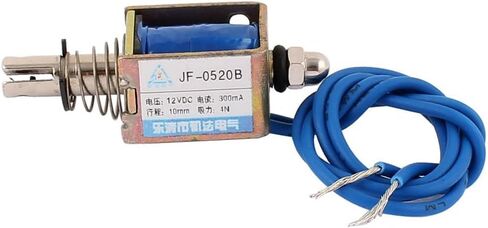 uxcell JF-0520B DC 12V 0.3A 4N Pull Push Type Open Frame Solenoid Electromagnet in Saudi Arabia