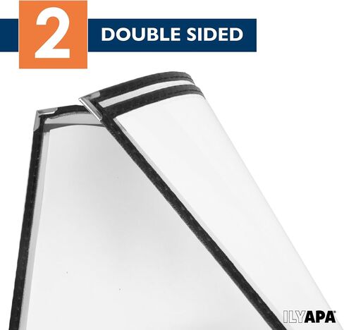 أغطية قائمة مطعم Ilyapa مقاس 11 × 17 بوصة - 30 حزمة، صفحة واحدة، 2 حافظة حامل قائمة شفافة للمطعم، مجلدات حماية من البلاستيك الصلب المتين من مادة PVC لتغطية الإدخالات in Kuwait