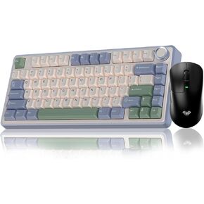 AULA Wireless Keyboard and Mouse Combo, F75 Mechanical Keyboard SC680 Wireless Mouse in Kuwait
