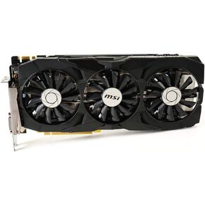 MSI Gaming GeForce GTX 1070 TI 8GB GDRR5 256-BIT HDCP Support DirectX 12 SLI Trifrozr VAR CARTER VR READY (GTX 1070 TI DUKE 8G) (متجددة) in Kuwait