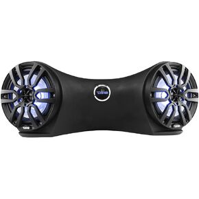 DS18 JSD8/BK Hydro 8 "NXL-8BK Double Jet Ski Bar مع مصابيح LED RGB متكاملة 750 واط أسود (مكبرات صوت) in Kuwait