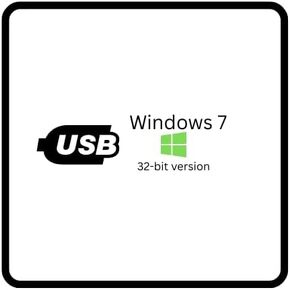 USB القابل للتشغيل لنظام التشغيل Windows 7 | التثبيت الكامل والاسترداد | 32 بت | أعد تثبيت جهاز الكمبيوتر الخاص بك أو إصلاحه أو ترقيته in Kuwait