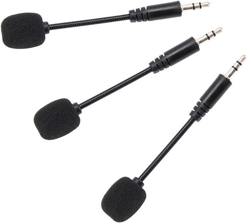 3pcs 3.5mm Jack مرنة ميكروفون مصغرة مرنة لأجهزة الكمبيوتر المحمولة لأجهزة الكمبيوتر المحمولة وأجهزة الكمبيوتر المحمولة لأجهزة الكمبيوتر المحمولة in Saudi Arabia