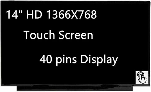 شاشة LCD جديدة Krystalpix شاشة لمس شاشة LCD 14 "HP Chromebook X360 14A-CA0790WM 6M128UA 14A-CA0190WM LCD Display Display HD 1366X768 (فقط للمس) in Saudi Arabia