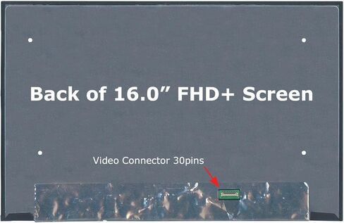 Screenarama استبدال الشاشة الجديدة لـ AUO B160UAN03.1 (FHD+ 30PIN 1920X1200) شاشة LCD IPS مع أدوات وشريط in Kuwait