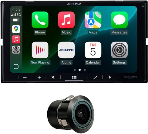 جهاز استقبال للوسائط المتعددة الرقمية في Alpine ILX-W770 مع كاميرا لوحة ترخيص CarPlay و Android Auto و DICA in Kuwait