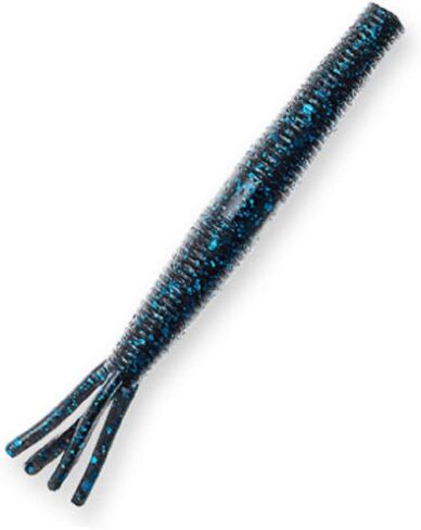 Z-Man 10x صعبة Elaztech Hula Stickz 4 in. الطعوم البلاستيكية الناعمة (أسود/أزرق) in Saudi Arabia