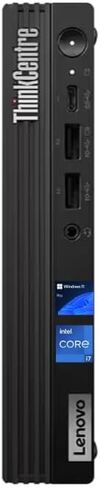 Lenovo 2025 ThinkCentre M70Q Gen 5 Tiny Business Desktop PC (Intel 20-Core I7-14700T Processor مع VPRO ، 32GB DDR5 RAM ، 2TBGB PCIE SSD ، UHD Graphics 770) ، Mini PC ، WI-F 6 ، RJ45 ، ورب 11 Pro ، Black ، Black in Kuwait