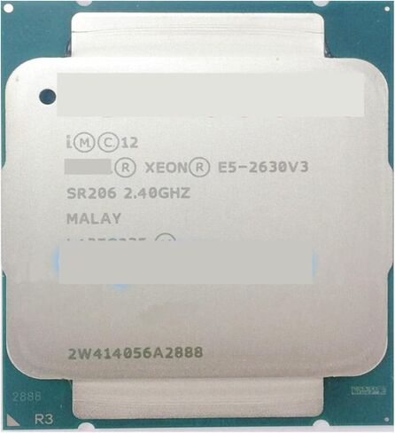 E5-2630V3 الأصلي Xeon E5 2630 V3 2.40GHz 8-CORE 20M CACHE E5-2630 DDR4 1866MHz FSB FCLGA2011-3 85W 2630V3 in Saudi Arabia