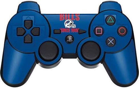 Skinit Skinit Gaming Gaming Skiner مع PS3 Dual Shock Wireless Controller - NFL Buffalo Bills Design in Saudi Arabia