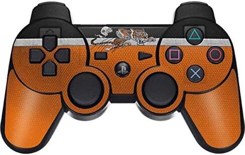 Skinit Decal Gaming Skin Compatible with PS3 Dual Shock Wireless Controller - Officially Licensed NFL Cincinnati Bengals Vintage Design in Saudi Arabia