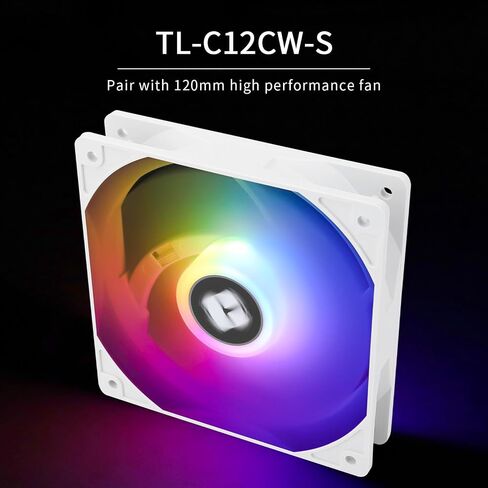 Thermalright Burst Assassin 120 SE ARGB White CPU Cooler, 148mm High, 120mm PWM Fan with 1550RPM Speed,6 Heat Pipes Heatsink Cooling, for Intel lga1700/1851/1150/1151/1200, AM4/AM5, PC Cooling,White in Saudi Arabia