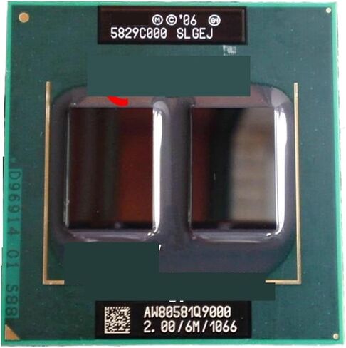 Original for CPU Processor Laptop I Q9000 2.0GHz 6MB 1066MHz Quad c PGA478 for GM45 PM45 Q9100 in Saudi Arabia