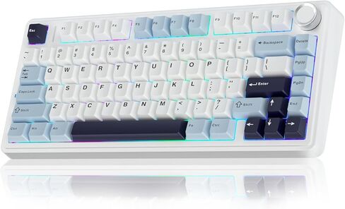 Aula Wireless Keyboard و Mouse Combo ، F75 Mechanical Keyboard SC680 Wireless Mouse in Saudi Arabia