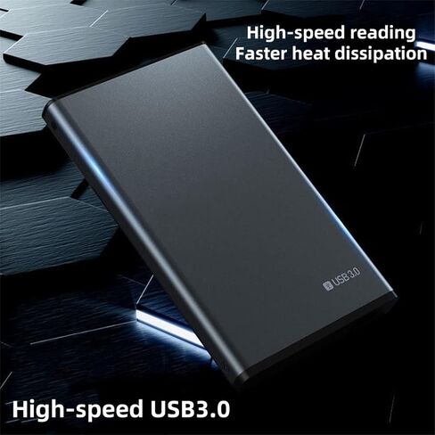 2.5 محرك الأقراص الصلبة HDD Mobile USB3.0 Long Mobile Hard Disk 500GB 1TB 2TB تخزين محرك أقراص خارجي محمول للكمبيوتر المحمول (الحجم: 2 تيرابايت) in Kuwait