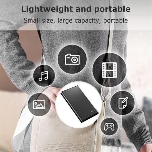2.5 محرك الأقراص الصلبة HDD Mobile USB3.0 Long Mobile Hard Disk 500GB 1TB 2TB تخزين محرك أقراص خارجي محمول للكمبيوتر المحمول (الحجم: 2 تيرابايت) in Kuwait