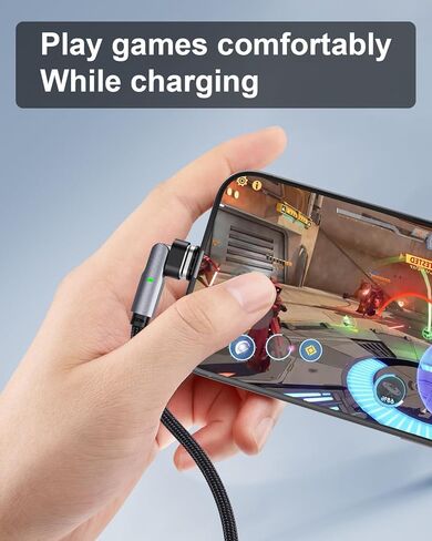 كابل شحن مغناطيسي NetDot USB-C إلى USB-C، Gen14 3in1 100W شاحن مغناطيسي من النوع C وكابل نقل البيانات لـ USB-C وهواتف Micro USB وأجهزة الكمبيوتر المحمول ومنتجات i-3 أسود 3.3 قدم in Saudi Arabia