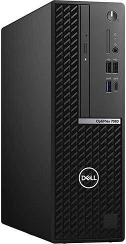 Dell Optiplex 7080 SFF سطح المكتب | CORE I7-10700 - محرك أقراص صلبة 512GB SSD - ذاكرة الوصول العشوائي 16 جيجابايت | 8 النوى @ 4.8 جيجاهرتز وين 11 برو بلاك (متجدد) in Kuwait