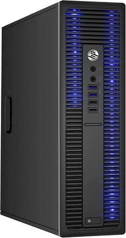 HP RGB Gaming Desktop PC ، AMD A10 PRO 3.5GHz حتى 3.8 جيجا هرتز ، 16 جيجا بايت DDR4 ، 256G SSD + 3TB ، Radeon RX 550 4G GDDR5 ، 600M WIFI & Bluetooth 5.0 ، RGB Keyboard & Mouse ، Windows 11 (READED) in Kuwait