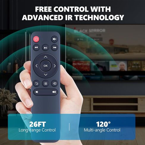 PZL MINI Projector التحكم عن بُعد لـ Vankyo Performance V620 V630 V600 M18 V630W V610 MINI LED LCD ، لمجلة Roconia G3W ، لـ CIBEST SO-S in Kuwait