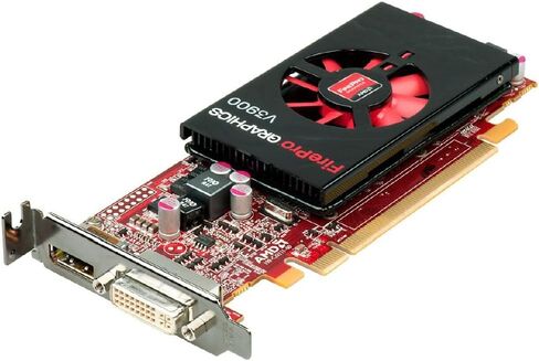 بطاقة رسومات Firepro V3900 - ملف تعريف منخفض - 1 جيجا بايت - DDR3 SDRAM (100-505637) in Kuwait