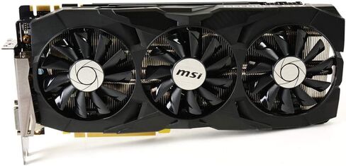 MSI Gaming GeForce GTX 1070 TI 8GB GDRR5 256-BIT HDCP Support DirectX 12 SLI Trifrozr VAR CARTER VR READY (GTX 1070 TI DUKE 8G) (متجددة) in Kuwait