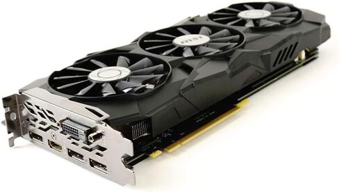 MSI Gaming GeForce GTX 1070 TI 8GB GDRR5 256-BIT HDCP Support DirectX 12 SLI Trifrozr VAR CARTER VR READY (GTX 1070 TI DUKE 8G) (متجددة) in Kuwait