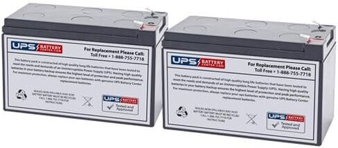 UpsbatteryCenter® 12V 9AH F2 بطارية بديلة متوافقة مع Tripp Lite Smartonline 120V 1KVA 800W SU1000RTXL2UA in Saudi Arabia
