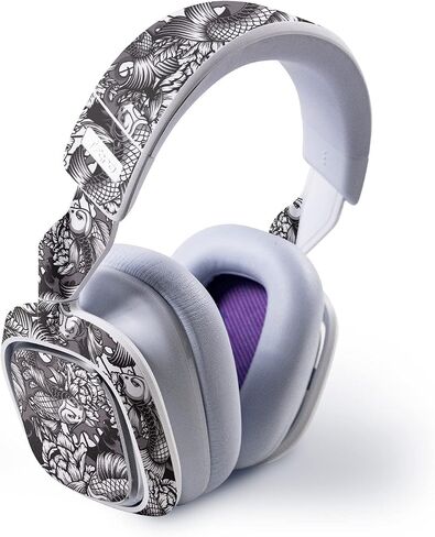 MightySkins Skin Compatible with Astro A30 Wireless Gaming Headset - Angry Koi | Protective, Durable, and Unique Vinyl Decal wrap Cover | Easy to Apply, Remove, and Change Styles | Made in The USA in Saudi Arabia
