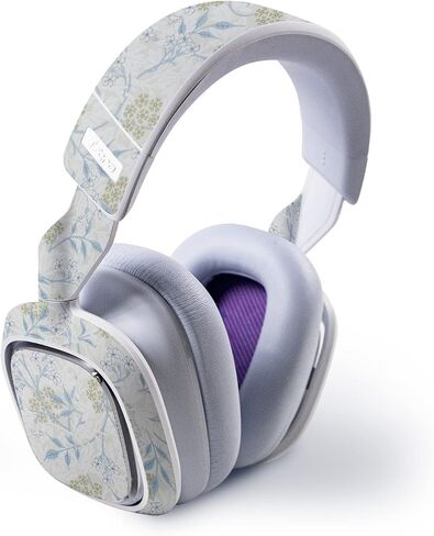 Mayyskins Skin متوافق مع Astro A30 Wireless Gaming Headset - Jasmine | غلاف الالتفاف الواقي ، الدائم ، والفريد من نوعه | من السهل تطبيق الأنماط وإزالتها وتغييرها | صنع في الولايات المتحدة in Saudi Arabia