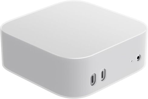 علبة سيليكون Yottamaster لـ Mac Mini M4 Pro/Mac Mini M4 2024 ، غطاء واقعي ، سيليكون ناعم ، تصميم قذيفة ضئيلة ، حماية 360 درجة مئوية ، أبيض in Saudi Arabia