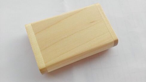 Wooden USB Flash Drive USB 2.0 with Maple Wood Gift Box (128GB) in Saudi Arabia