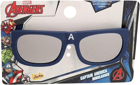 Sun-Staches Iron Man Child Sunglasses | Marvel Avengers Accessory | UV 400 | One Size Fits Most Kids in Saudi Arabia