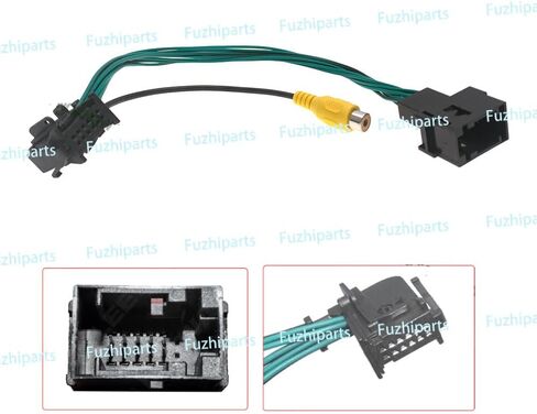بالنسبة إلى Ford Sync 1 Focus Fiesta Edge Mustang Car Car عكس الكاميرا الخلفية RCA محول الفيديو T-Harness Cable in Saudi Arabia