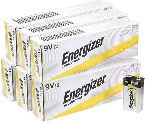 Energizer Industrial 9V Size - 72 Pack in Saudi Arabia