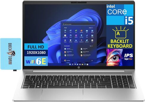 HP Probook 450 G10 9B9D3EA#BH5 Silver Laptop/I5-1334U/16GB/512GB M.2 PCIE SSD/15.6 "IPS Full HD (1920x1080)/Intel Iris XE in Kuwait